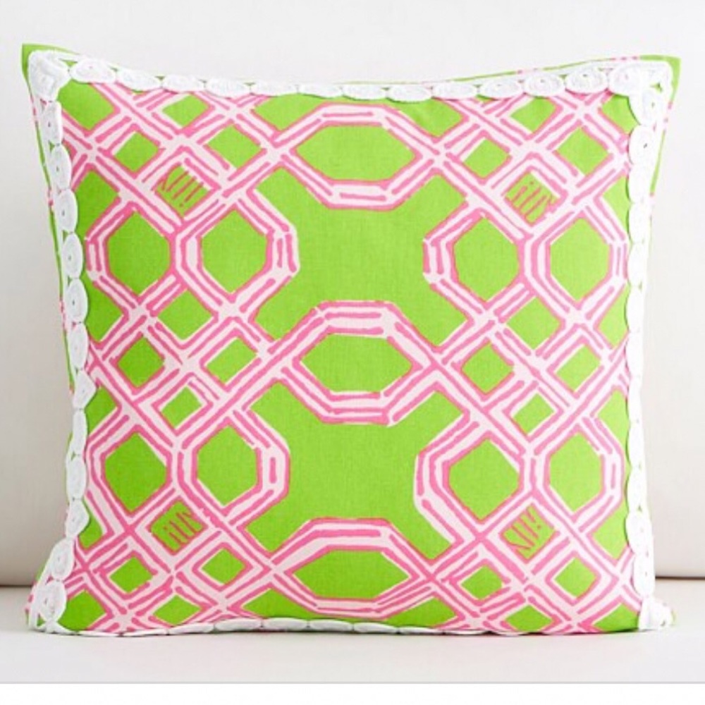 NWT Lilly Pulitzer Kids Well Connected Sham